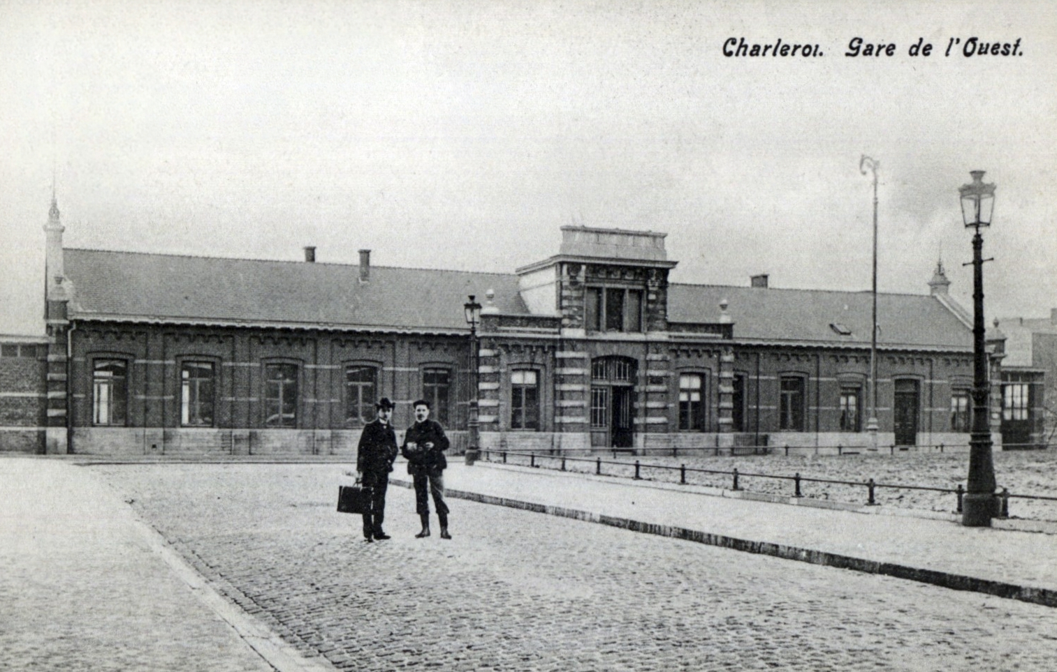 Charleroi gare vers1900
