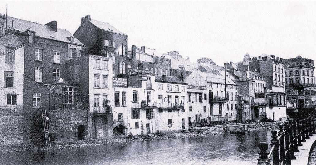 Charleroi- vers_le_pont de Sambre_- vers 1900